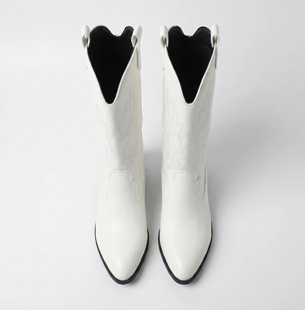 Alma – Santiag Blanche Style Cowboy