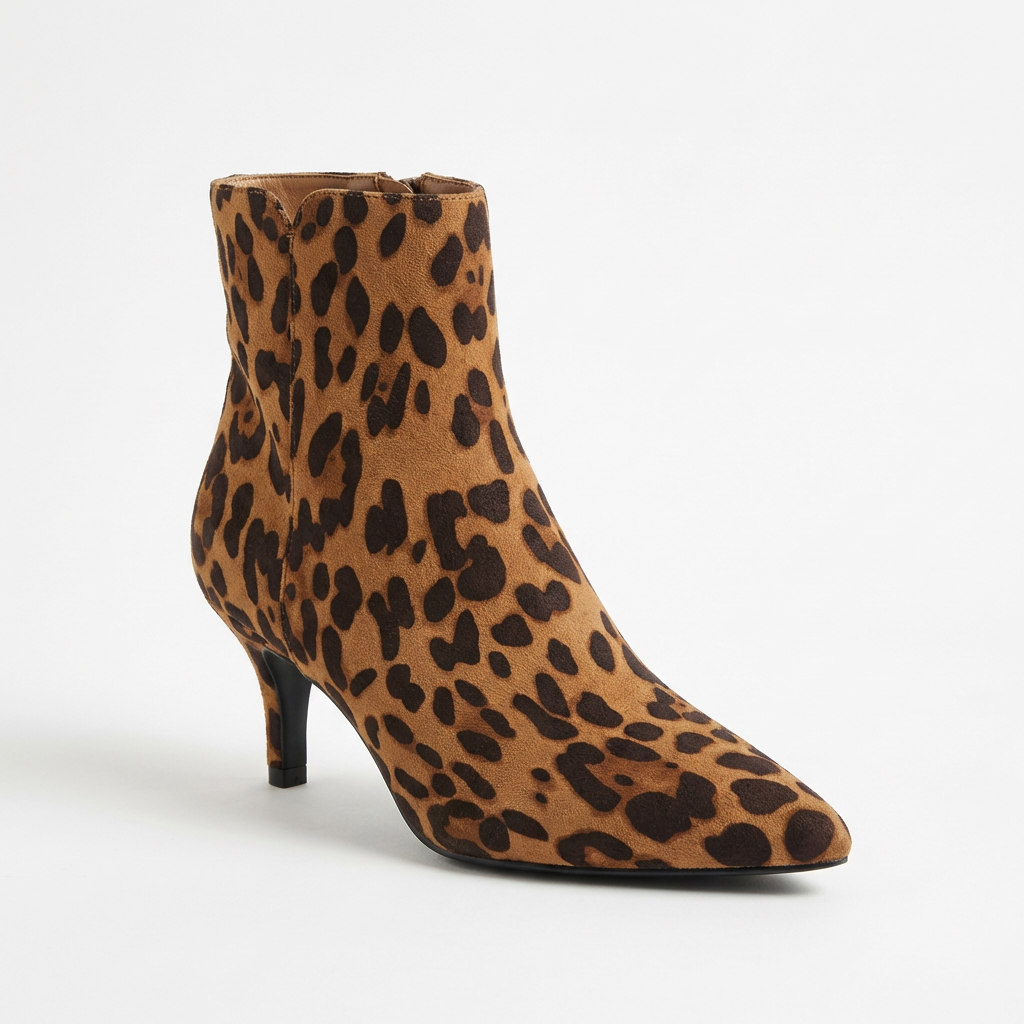 Roxane – Bottines Léopard à Talon