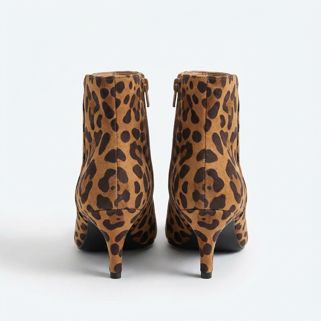 Roxane – Bottines Léopard à Talon