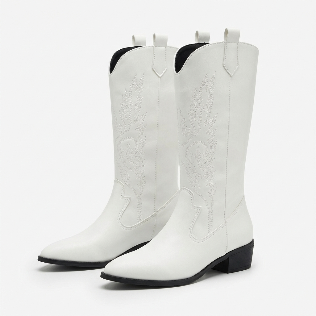 Alma – Santiag Blanche Style Cowboy