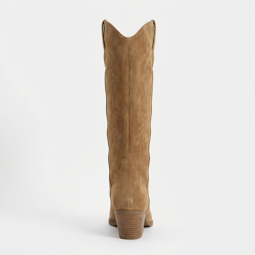 Luna – Bottes Camel Style Santiag